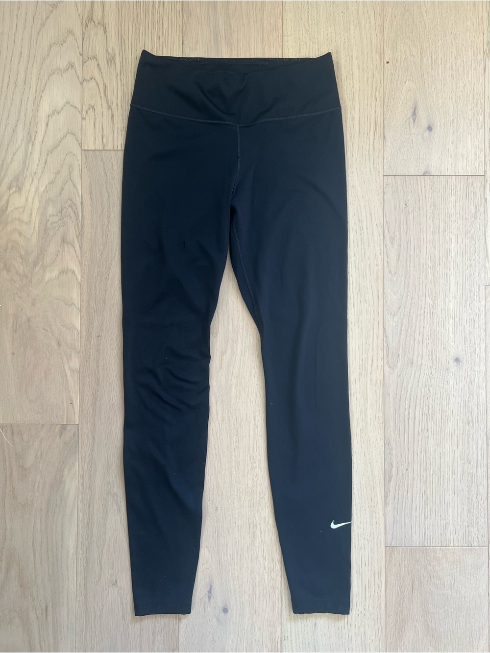 Black Nike Dri-FIT Leggings with Small Swoosh